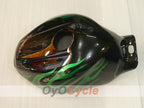 Carenado de inyección para YZF600R 97-07 - Verde, Negro - Llama #OYO87906422