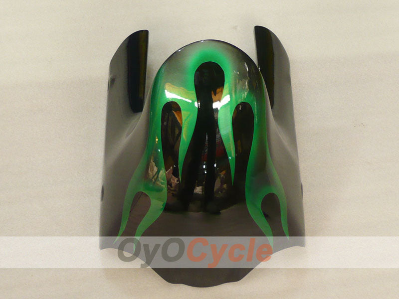 Carenado de inyección para YZF600R 97-07 - Verde, Negro - Llama #OYO87906422