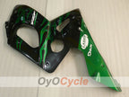 Carenado de inyección para YZF600R 97-07 - Verde, Negro - Llama #OYO87906422