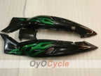 Carenado de inyección para YZF600R 97-07 - Verde, Negro - Llama #OYO87906422