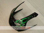 Carenado de inyección para YZF600R 97-07 - Verde, Negro - Llama #OYO87906422