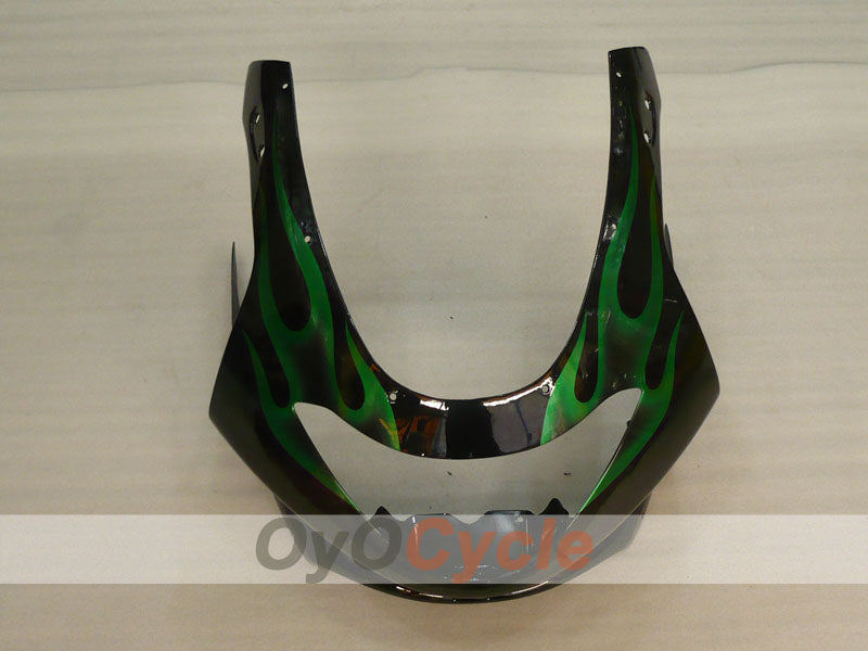 Carenado de inyección para YZF600R 97-07 - Verde, Negro - Llama #OYO87906422