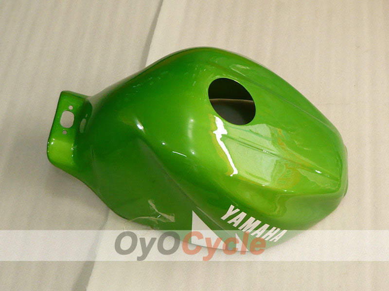 Carenado de inyección para YZF600R 97-07 - Verde, Blanco - Estilo de fábrica #OYO87906423