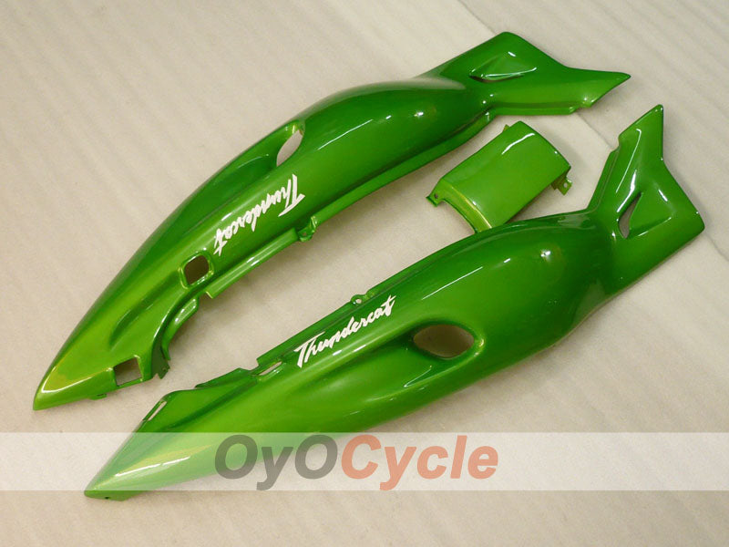 Carenado de inyección para YZF600R 97-07 - Verde, Blanco - Estilo de fábrica #OYO87906423