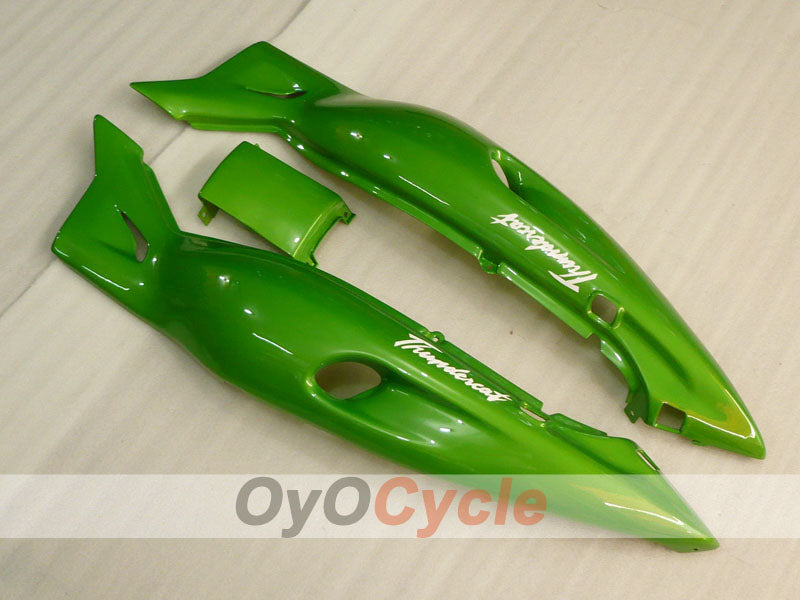 Carenado de inyección para YZF600R 97-07 - Verde, Blanco - Estilo de fábrica #OYO87906423