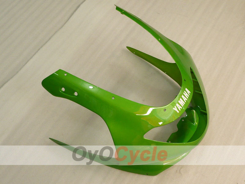 Carenado de inyección para YZF600R 97-07 - Verde, Blanco - Estilo de fábrica #OYO87906423