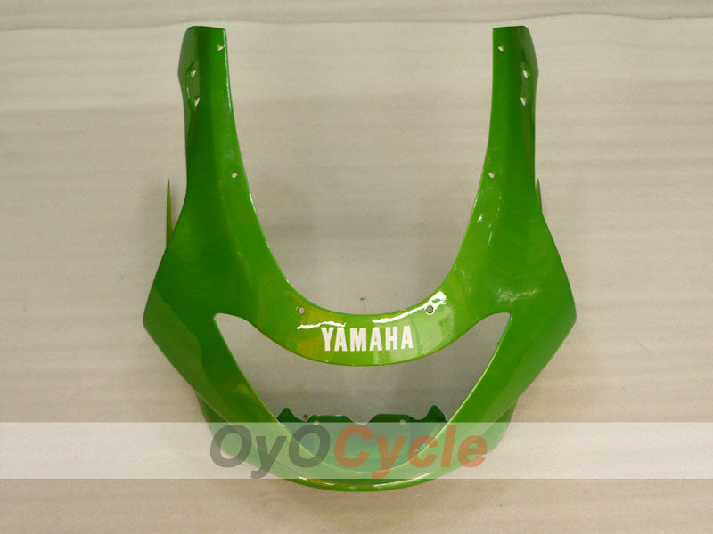 Carenado de inyección para YZF600R 97-07 - Verde, Blanco - Estilo de fábrica #OYO87906423