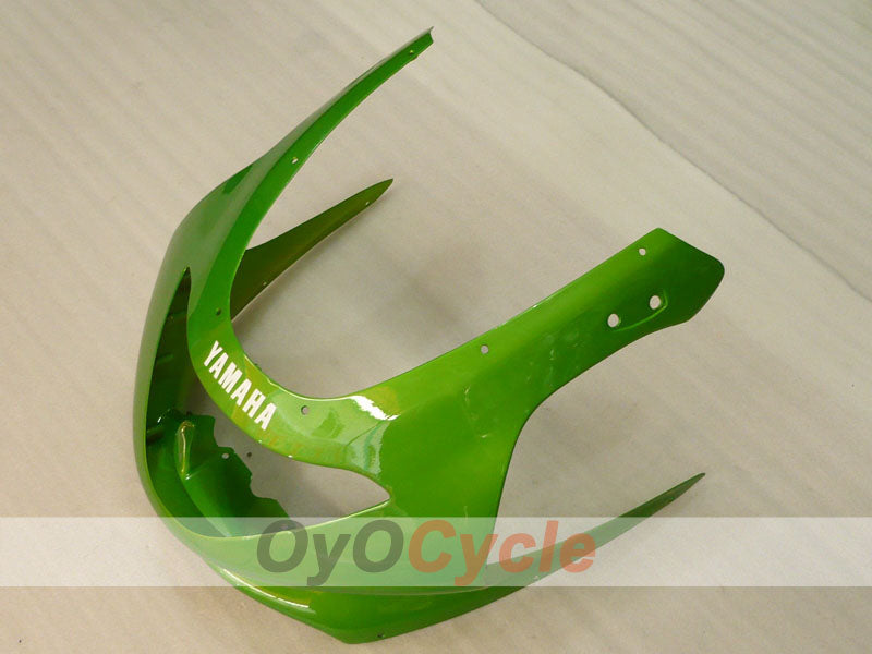 Carenado de inyección para YZF600R 97-07 - Verde, Blanco - Estilo de fábrica #OYO87906423