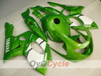Carenado de inyección para YZF600R 97-07 - Verde, Blanco - Estilo de fábrica #OYO87906423