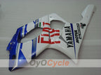 Kit de carenado por inyección para 97-07 YZF600R - Azul, Blanco - FIAT #OYO87906424