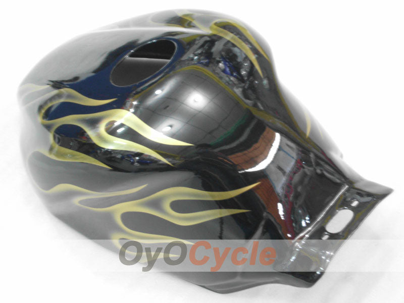 Carenado inyectado para YZF600R 97-07 - Amarillo, Negro - Llama #OYO87906425