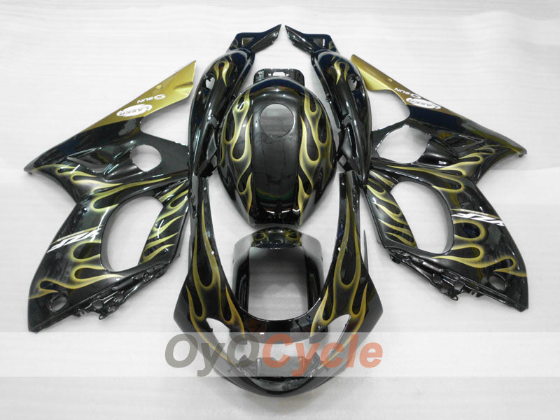 Carenado inyectado para YZF600R 97-07 - Amarillo, Negro - Llama #OYO87906425 Imagen secundaria del producto