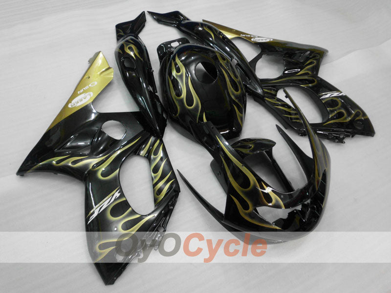 Carenado inyectado para YZF600R 97-07 - Amarillo, Negro - Llama #OYO87906425