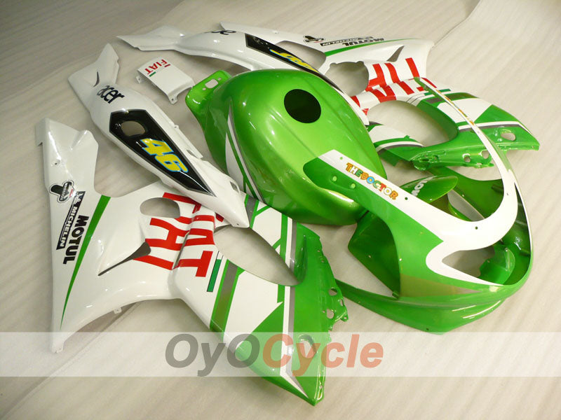 Kit de carenado por inyección para YZF600R 97-07 - Verde, Blanco - FIAT #OYO87906427 Imagen principal del producto
