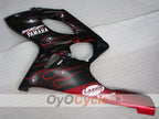 Kit de carenado por inyección para YZF600R 97-07 - Rojo, Negro - Llama #OYO87906428