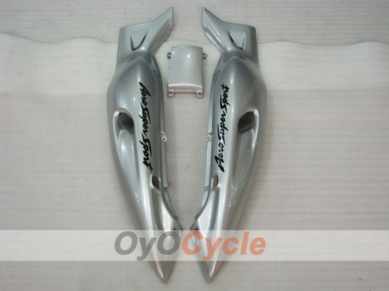 Kit de carenado por inyección para YZF600R 97-07 - Amarillo, Plata - Estilo de fábrica #OYO87906429
