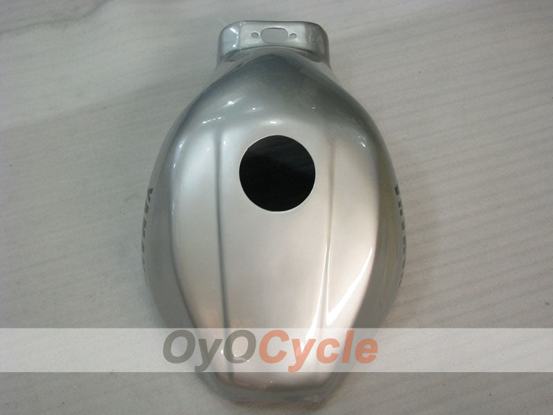 Kit de carenado por inyección para YZF600R 97-07 - Amarillo, Plata - Estilo de fábrica #OYO87906429