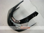 Kit de carenado por inyección para YZF600R 97-07 - Amarillo, Plata - Estilo de fábrica #OYO87906429