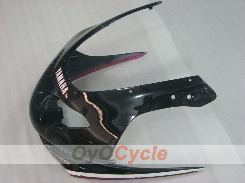 Carenado de inyección para 97-07 YZF600R - Color Vino Tinto, Negro - Estilo de Fábrica #OYO87906431