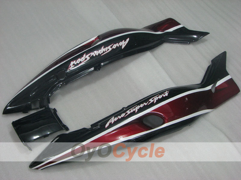 Carenado de inyección para 97-07 YZF600R - Color Vino Tinto, Negro - Estilo de Fábrica #OYO87906431