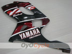 Carenado de inyección para 97-07 YZF600R - Color Vino Tinto, Negro - Estilo de Fábrica #OYO87906431