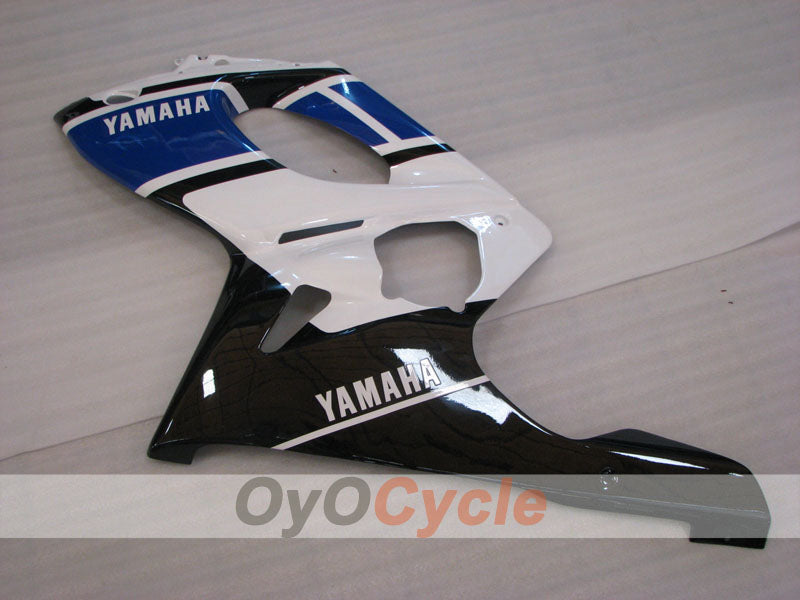 Kit de carenado de inyección para YZF600R 97-07 - Azul, Blanco - Estilo de fábrica #OYO87906432