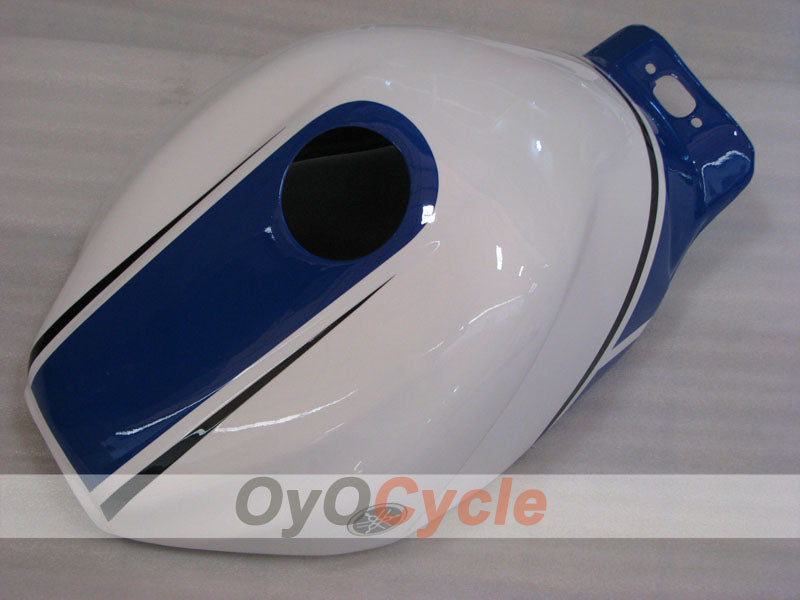 Kit de carenado de inyección para YZF600R 97-07 - Azul, Blanco - Estilo de fábrica #OYO87906432