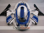 Kit de carenado de inyección para YZF600R 97-07 - Azul, Blanco - Estilo de fábrica #OYO87906432