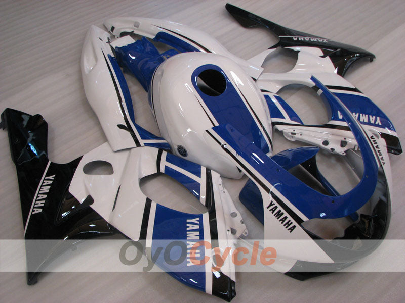 Kit de carenado de inyección para YZF600R 97-07 - Azul, Blanco - Estilo de fábrica #OYO87906432 Imagen principal del producto