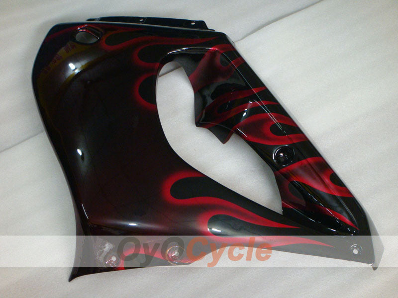 Kit de carenado para YZF1000R 97-07 - Rojo, Negro - Llama #OYO87906436