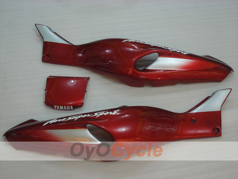 Kit de carenado para YZF1000R 97-07 - Color rojo vino, blanco - Estilo de fábrica #OYO87906438