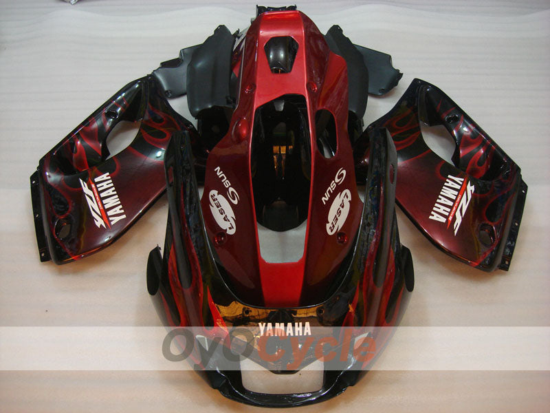 Kit de carenado para YZF1000R 97-07 - Rojo, Negro - Llama #OYO87906440 Imagen secundaria del producto