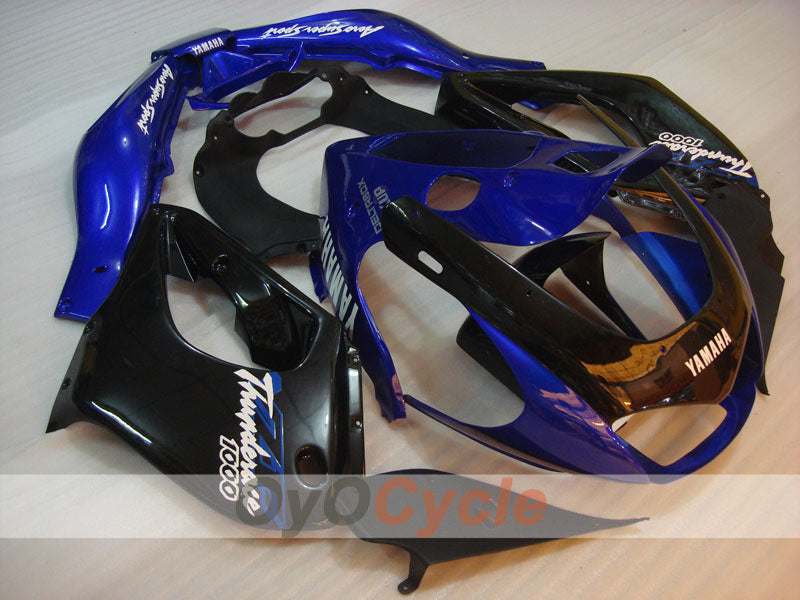 Kit de carenado para YZF1000R 97-07 - Azul, Negro - Estilo de fábrica #OYO87906441