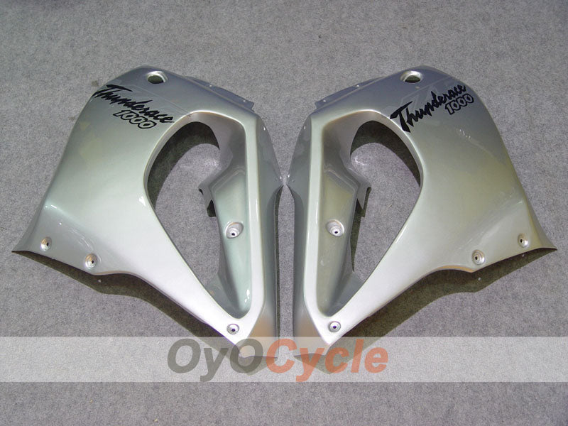 Kit de carenado para YZF1000R 97-07 - Negro, Plata - Estilo de fábrica #OYO87906444