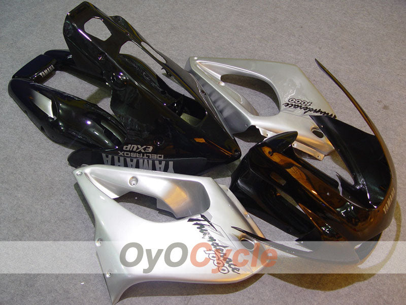 Kit de carenado para YZF1000R 97-07 - Negro, Plata - Estilo de fábrica #OYO87906444