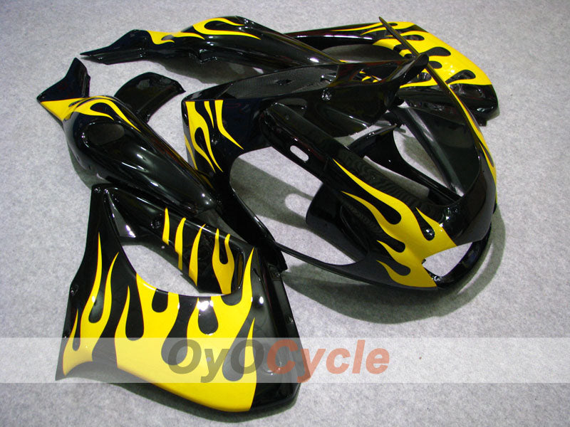 Kit de carenado para YZF1000R 97-07 - Amarillo, Negro - Personalizar #OYO87906448