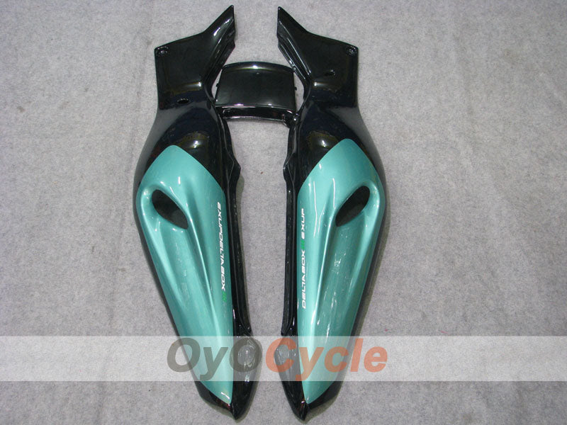 Kit de carenado para YZF1000R 97-07 - Cian, Negro - Llama #OYO87906449