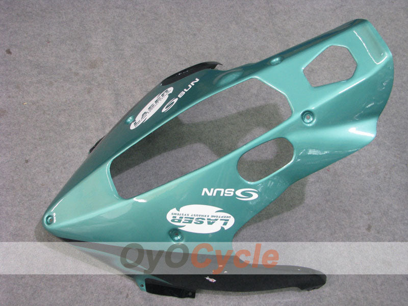 Kit de carenado para YZF1000R 97-07 - Cian, Negro - Llama #OYO87906449