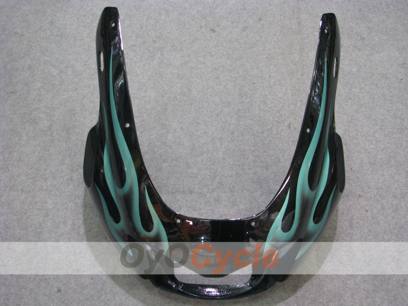 Kit de carenado para YZF1000R 97-07 - Cian, Negro - Llama #OYO87906449