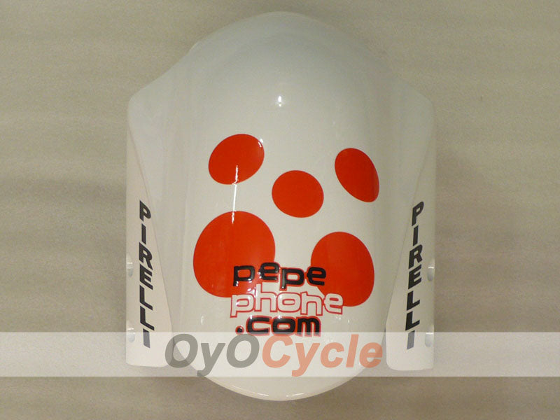 Kit de carenado por inyección para GSX R1000 00-02 - Azul, Blanco - Dark Dog, MOTUL #OYO87905215