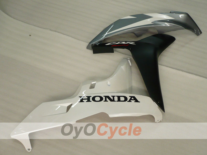 Carenado de inyección para CBR600RR 07-08 - Blanco, Negro - Estilo de fábrica #OYO87900389