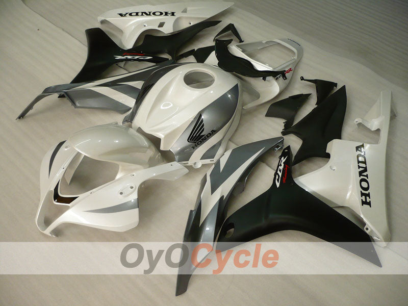 Carenado de inyección para CBR600RR 07-08 - Blanco, Negro - Estilo de fábrica #OYO87900389 Imagen principal del producto