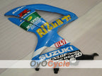 Kit de carenado de inyección para GSX R600 08-10 - Azul, Negro - Rizla+ #OYO87901673