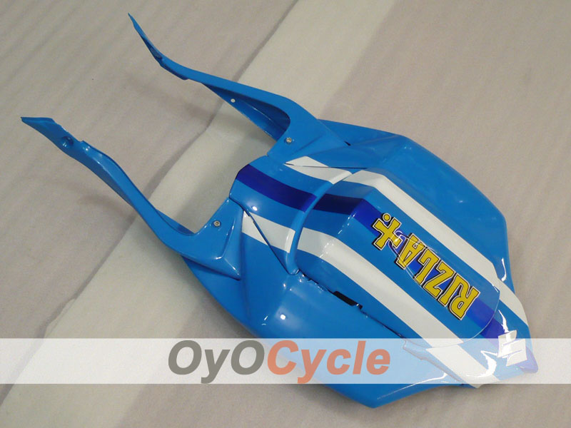 Kit de carenado de inyección para GSX R600 08-10 - Azul, Negro - Rizla+ #OYO87901673