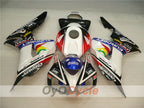 Kit de carenado por inyección para CBR1000RR 06-07 - Blanco, Negro - Lee #OYO87900615
