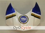 Kit de carenado de inyección para GSX R1000 07-08 - Azul, Blanco - Lucky Strike, MOTUL #OYO87902104