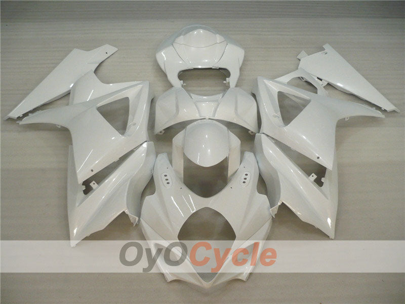 Kit de carenado por inyección para GSX R1000 07-08 - Blanco - Estilo de fábrica #OYO87902089 Imagen secundaria del producto