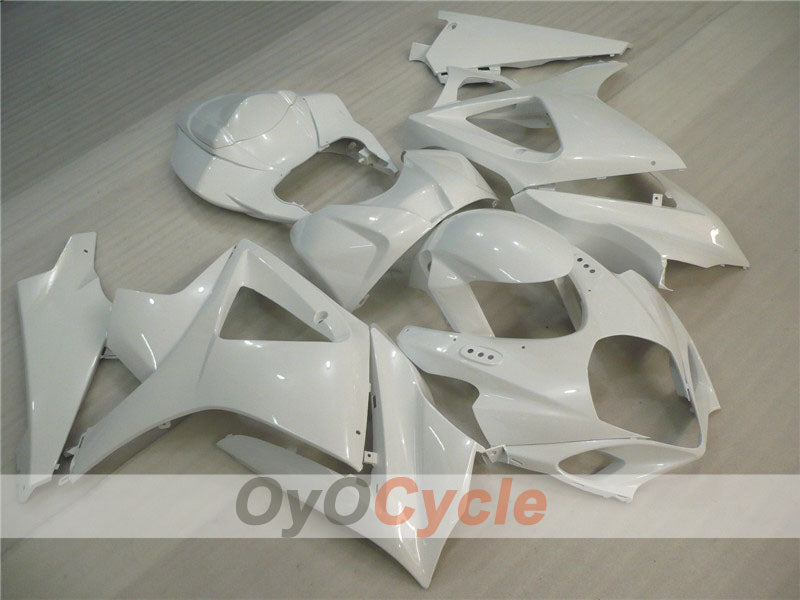 Kit de carenado por inyección para GSX R1000 07-08 - Blanco - Estilo de fábrica #OYO87902089 Imagen principal del producto