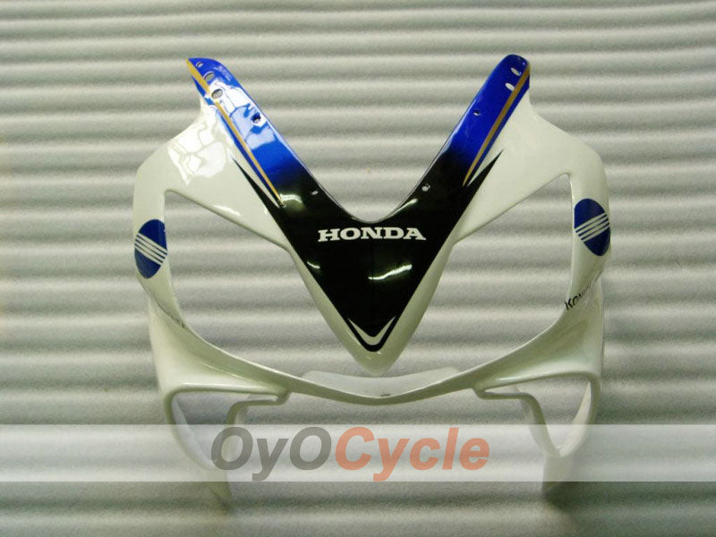 Kit de carenado de inyección para CBR600F4i 01-03 - Blanco, Negro - Konica Minolta, MICHELIN #OYO87900160