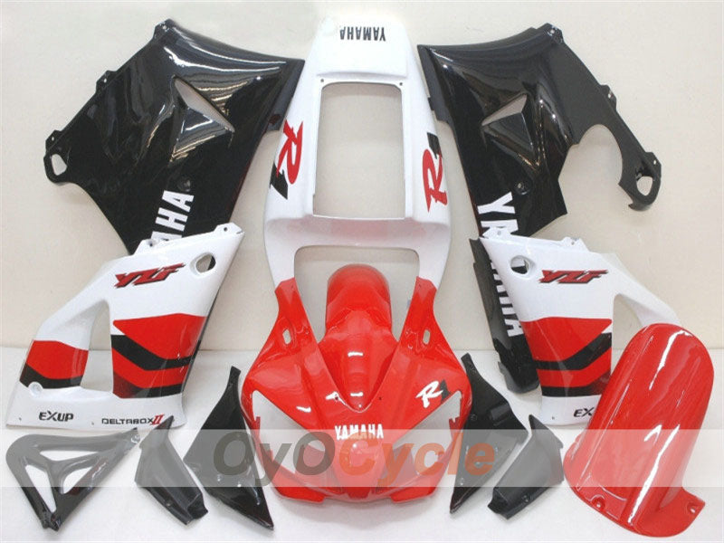 Kit de carenado por inyección para YZF-R1 98-99 - Rojo, Blanco - Estilo de fábrica #OYO87900744 Imagen principal del producto
